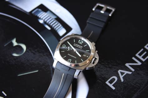 panerai oem rubber review|Panerai strap review.